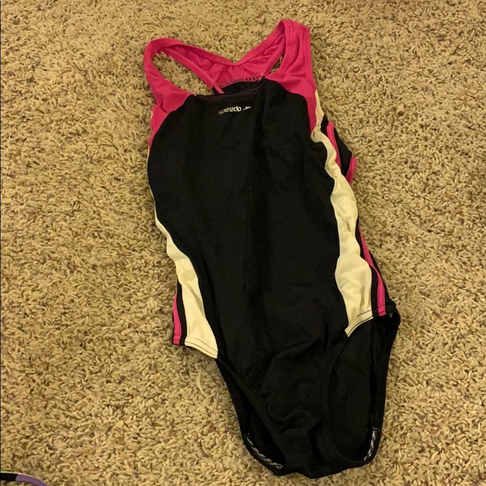 black speedo swimsuit